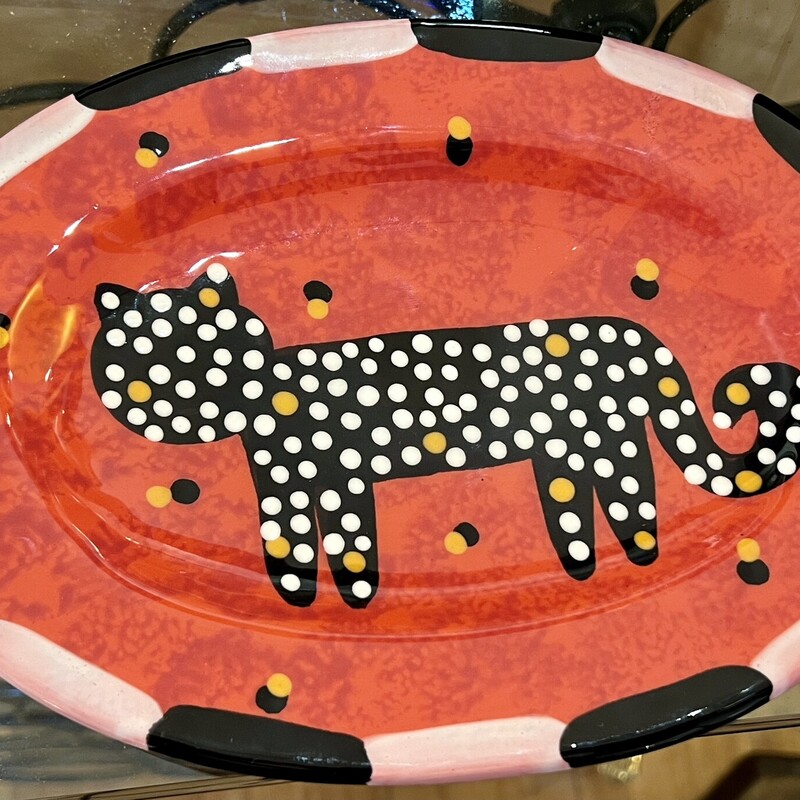 Berryware Cat Plate
Size: 9x7