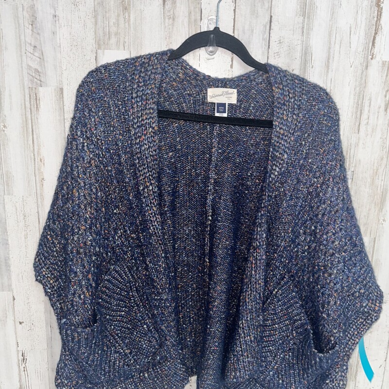 O/S Blue Knit Kimono