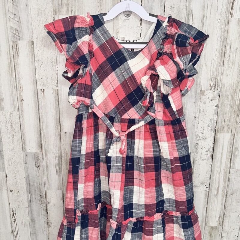 12 Pink/Blue Plaid Dress