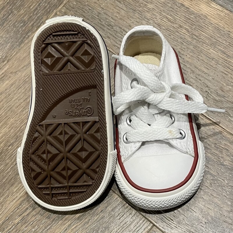 Converse All Star Infant, White, Size: 3T