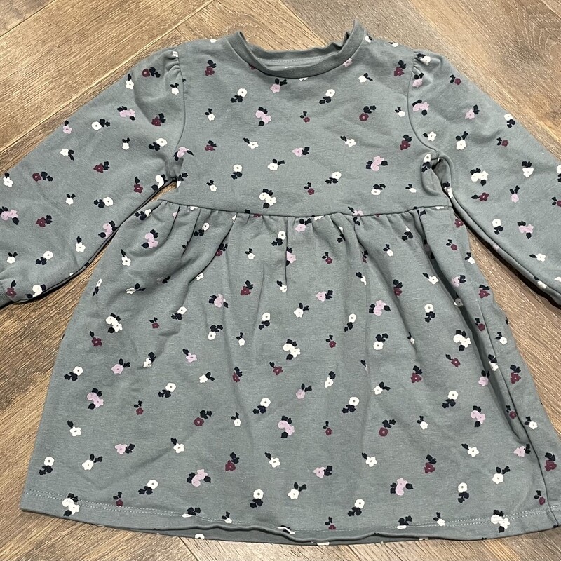 S. Oliver Ls Dress, Floral, Size: 12-18M