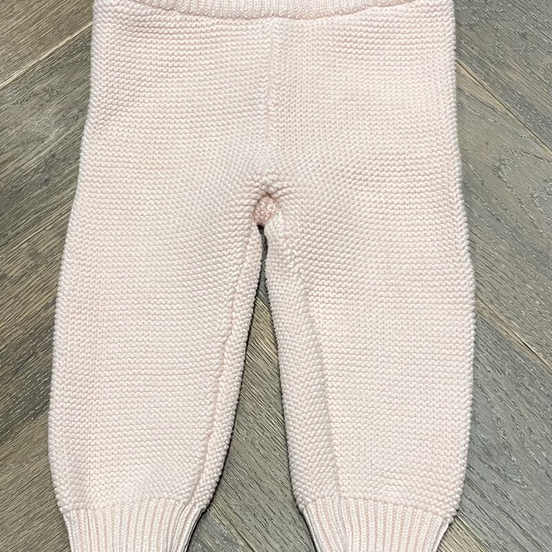 Gap Knit Legging, Pink, Size: 6-12M