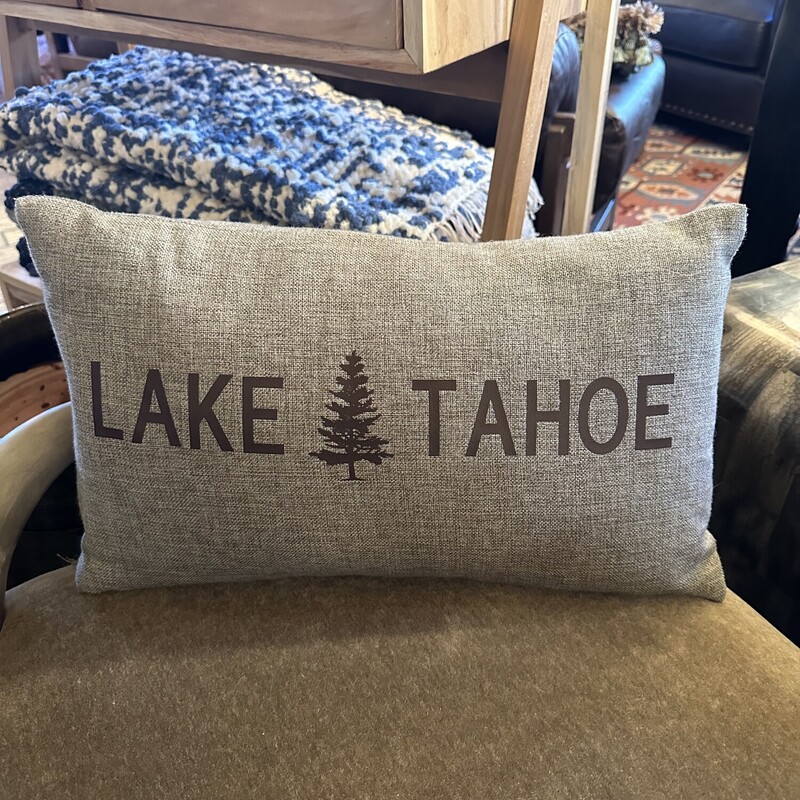 Custom Lake Tahoe Pillow