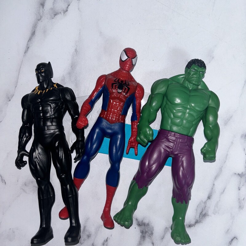 3pc Action Figures 6 Inch