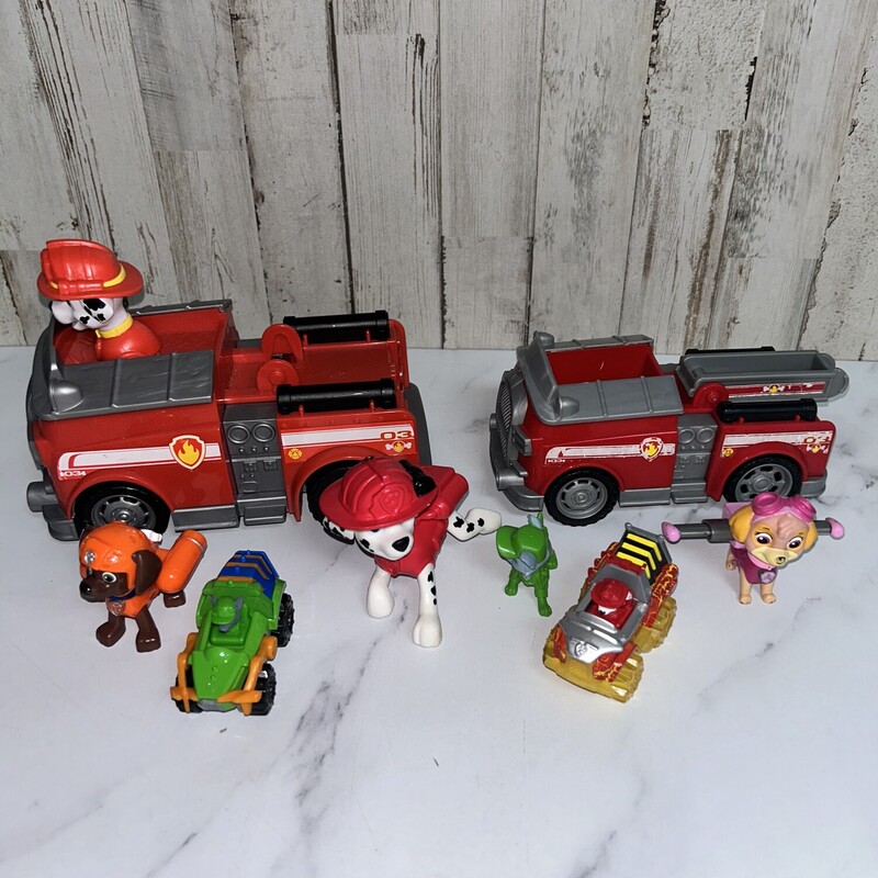 7pc Variety Paw Patrol To