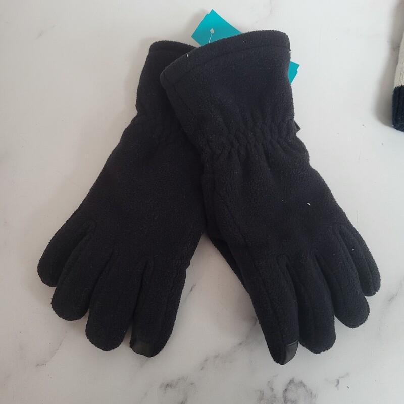 Black Fleece Gloves