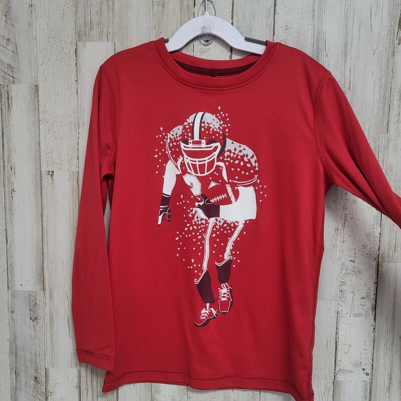 6/7 Red Football Dry Fit