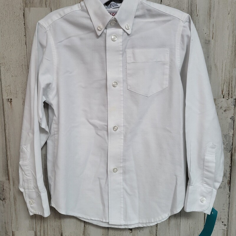 6x White Button Up