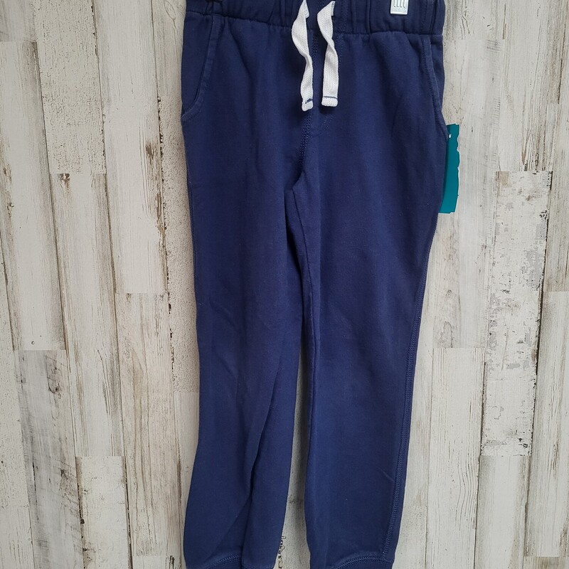 6x Navy Cotton Joggers