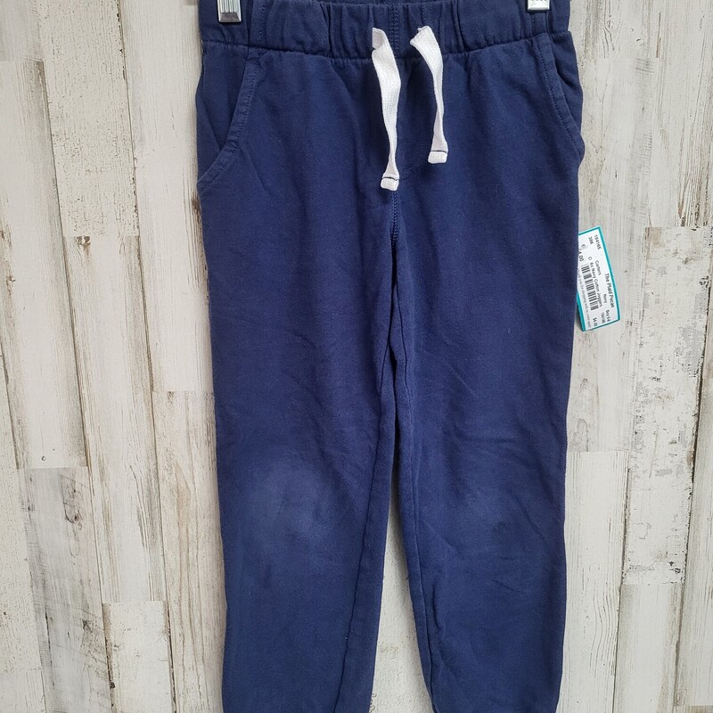 6x Navy Cotton Joggers