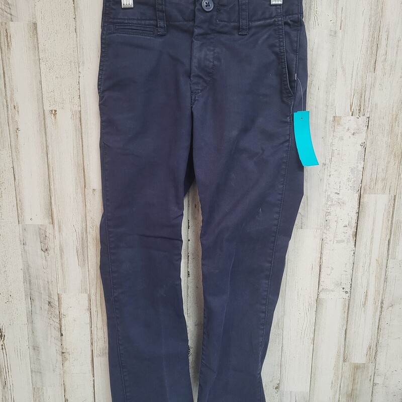 7 Slim Navy Pants, Navy, Size: Boy 5-8