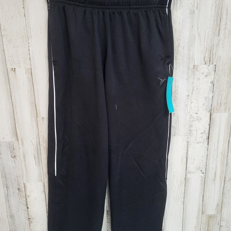 8 Black Athletic Pants, Black, Size: Boy 5-8