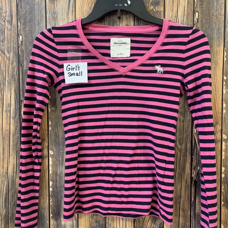 Pink Stripe Abercrombie Shirt