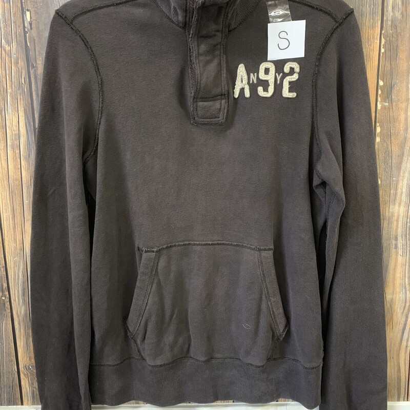 Brown Halfzip Abercrombie, Size: S