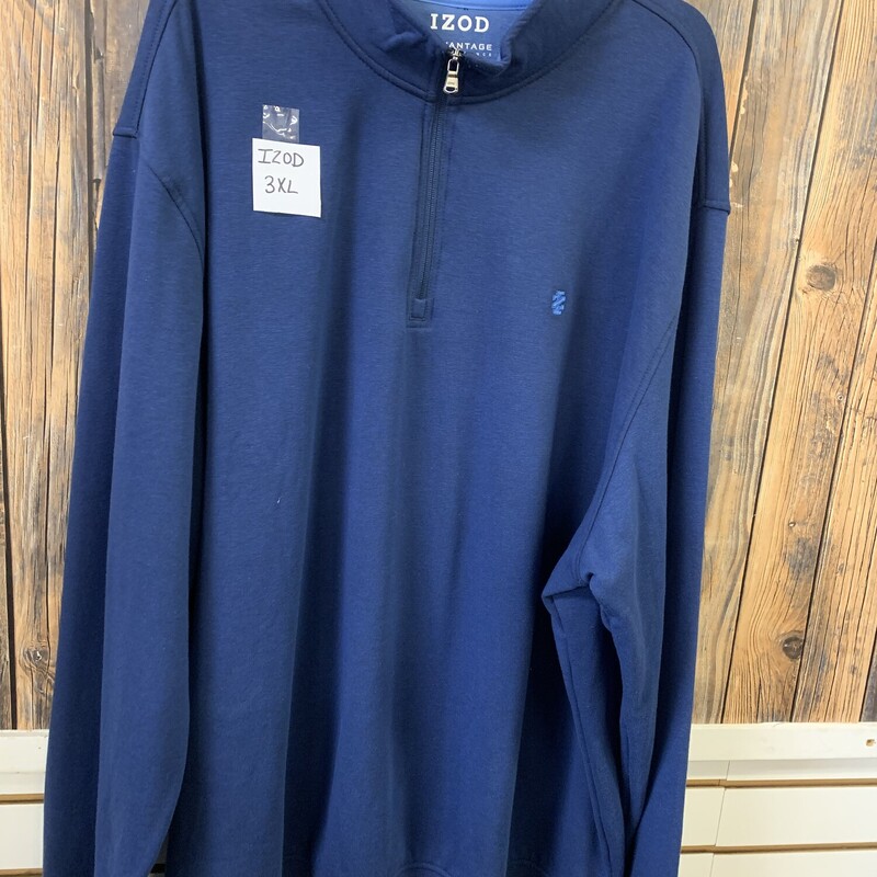 IZOD Blue Halfzip