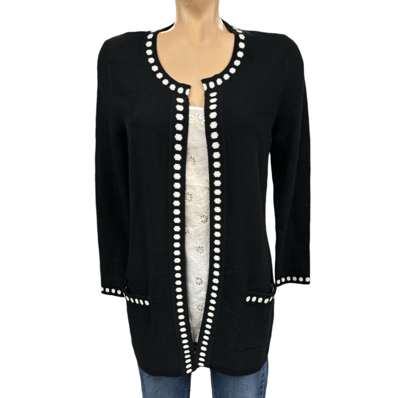 Alison Sheri, Blk/whit, Size: S