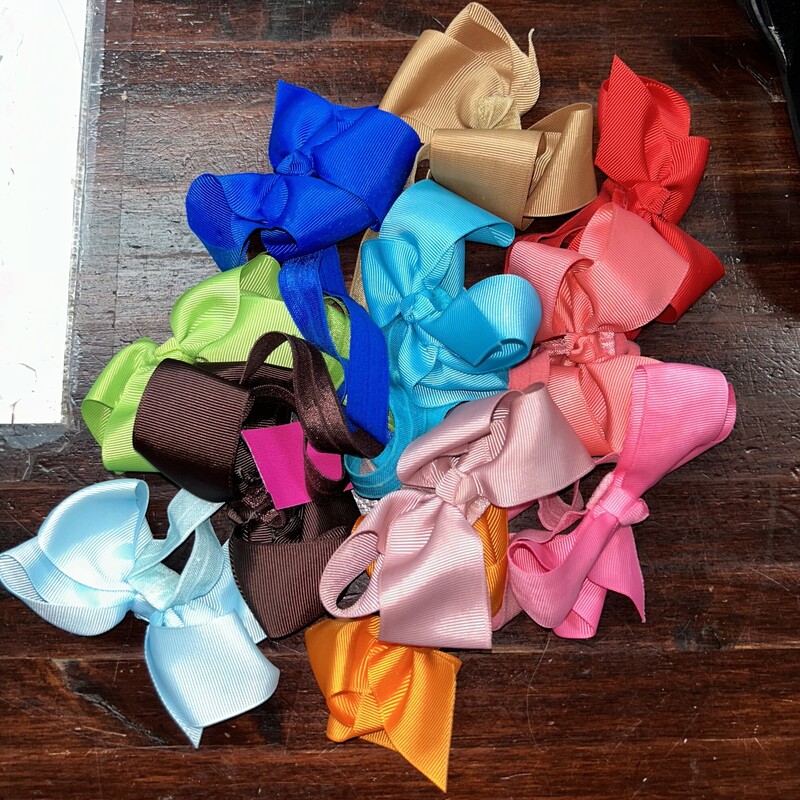 11pk Small Bow Headbands