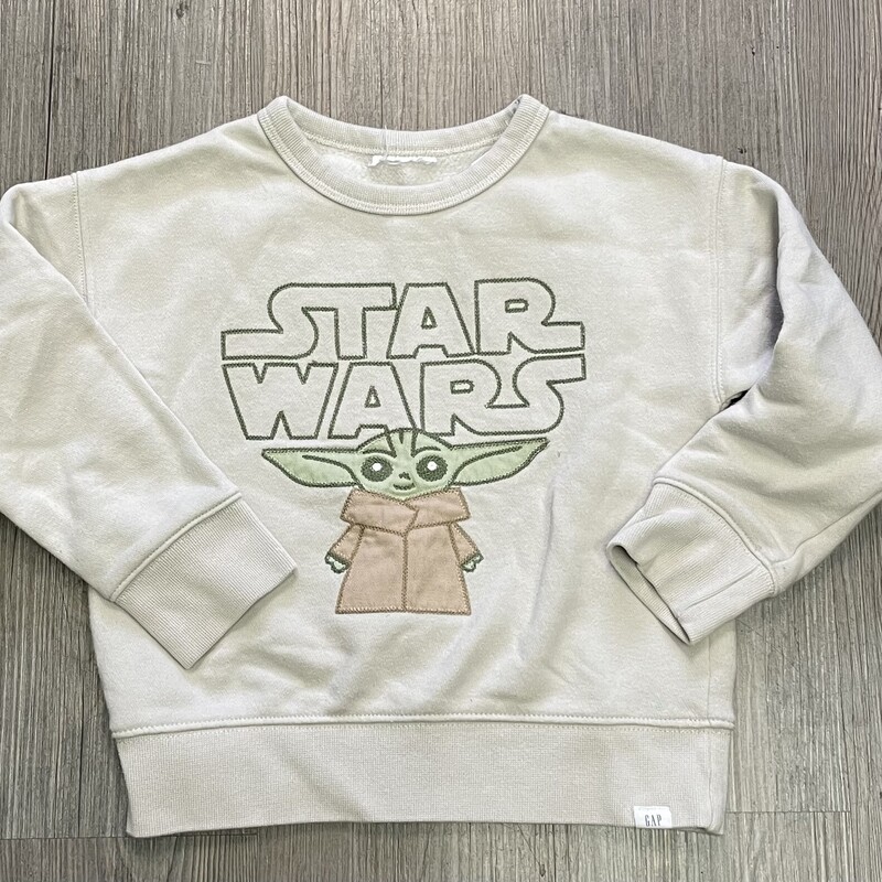 Star Wars Sweatshirt, Beige, Size: 4Y