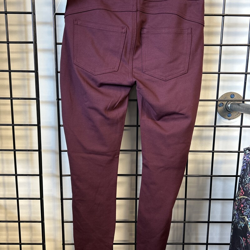 Maurices Skinny, Burgundy, Size: XS