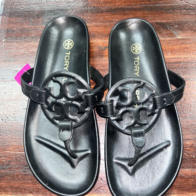 A8 Black Emblem Sandals