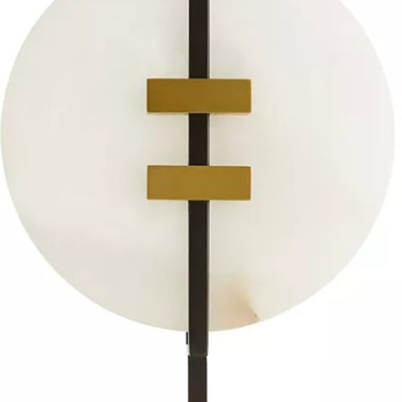 Arteriors Kasen Sculpture
Cream Gold Brown
Size: 9x4x12H
Drawing from the Art Deco period of the early 20th century, this sculptural piece makes a dramatic statement with its blend of rounded and linear forms. It is made from a combination of white alabaster and steel in both antiqued brass and bronze finishes
Product weight: 8.82 lbs.
Alabaster natural stone may have a softer subtle veining to bold and dramatic with thick veining. No two will look alike
As Is- Surface Blemishes
Retail $455