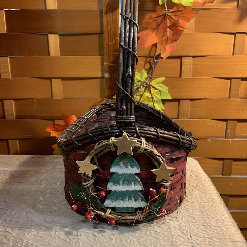 Christmas Tree Basket