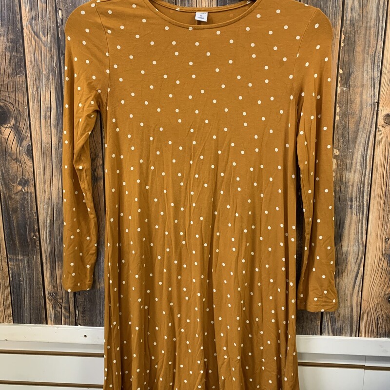 Fall Gold Dress, Size: XS