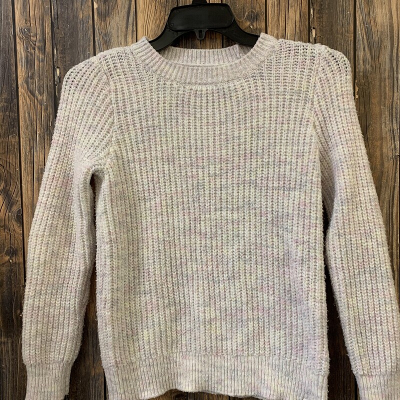 Wht/pink/prpl Sweater Abercrombie kids, Size: 13/14