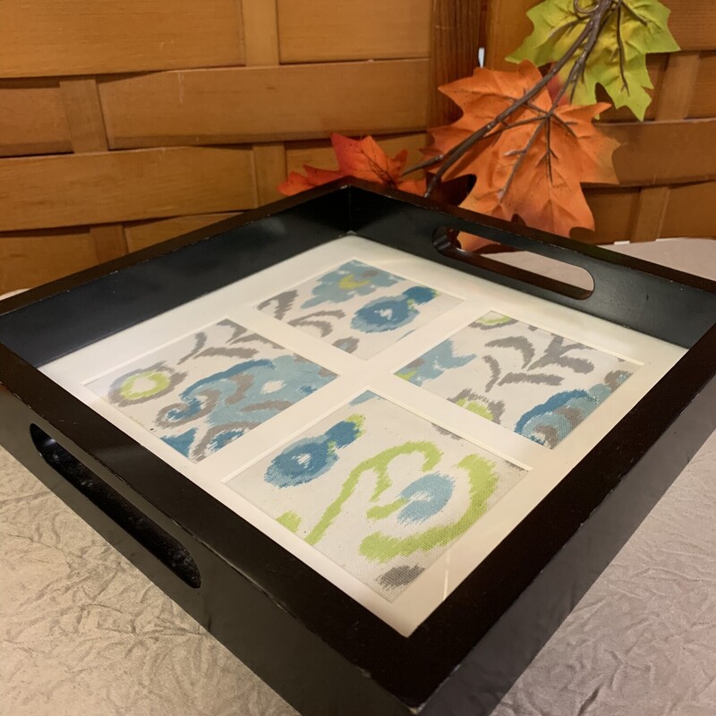 Photo Tray W Blue/green