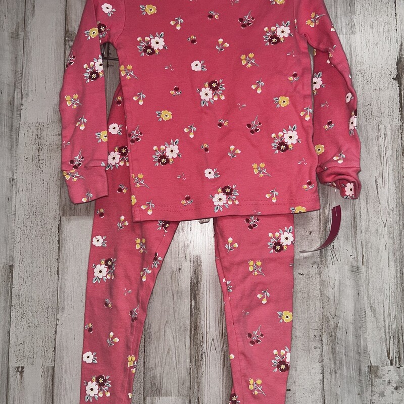 3T 2pc Pink Floral Pjs