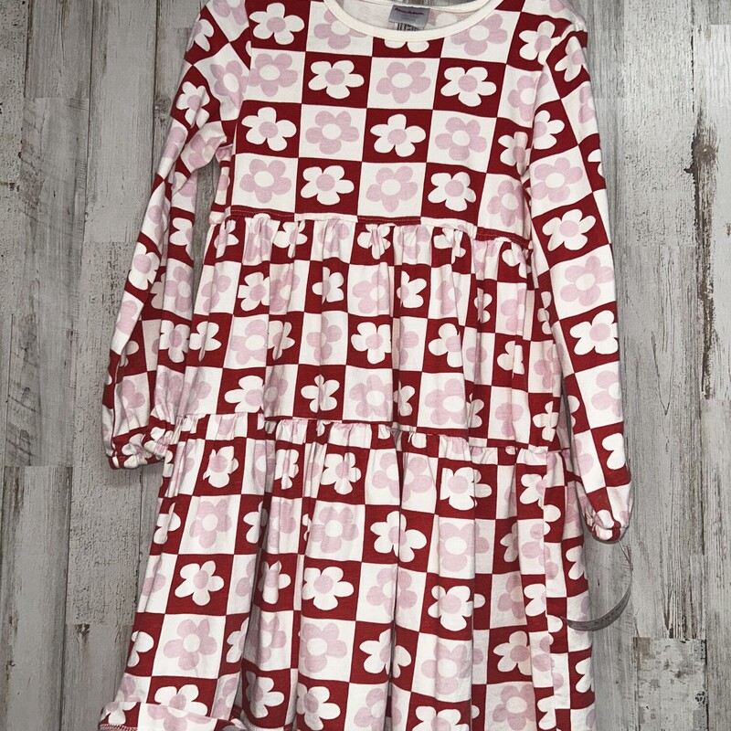 5 Checkered Flower Dress