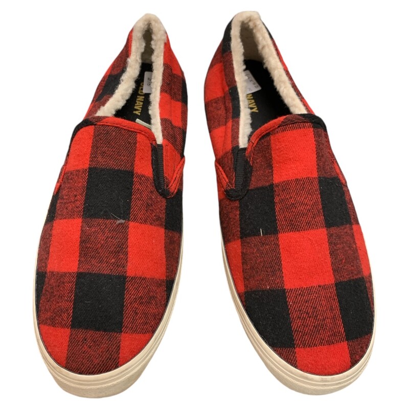 Old Navy, Red/blk, Size: 10