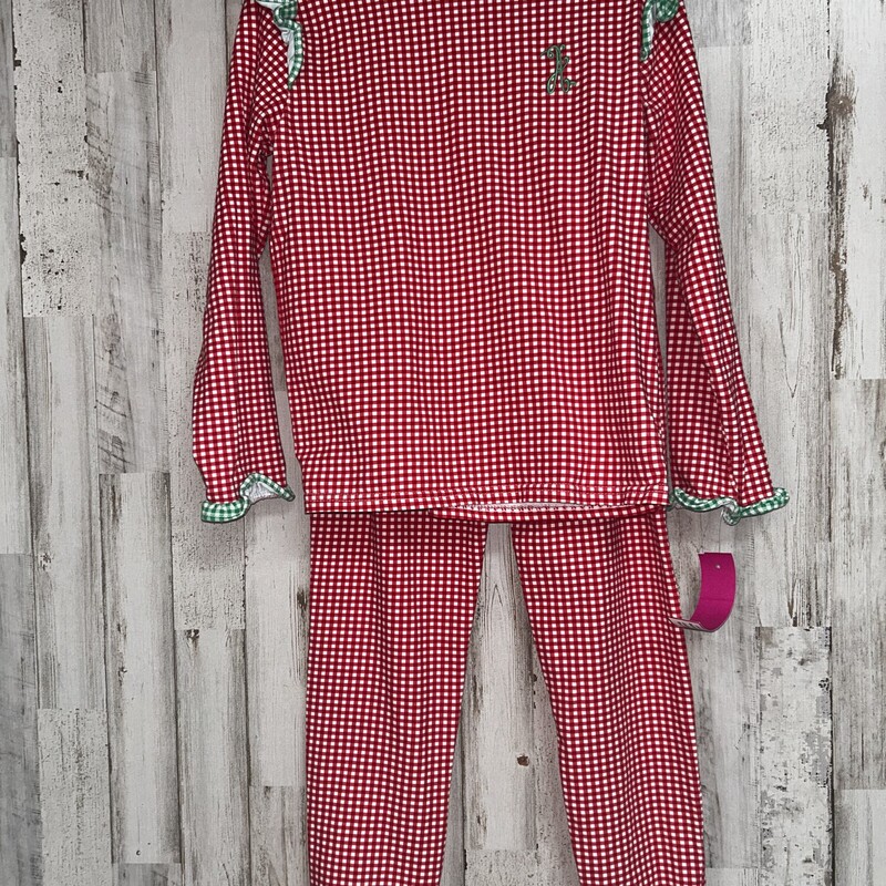 7 Red Plaid A Pj Set