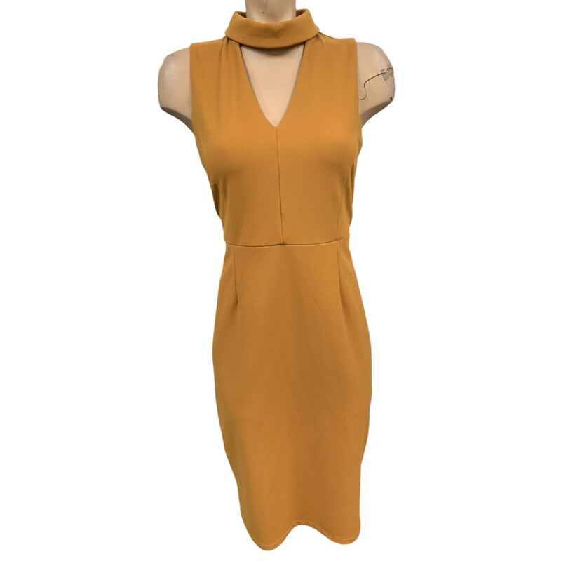 Ivanka Trump Dress S8, Mustard, Size: M