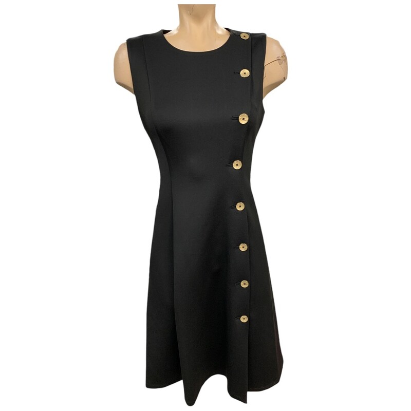 Calvin Klein Dress S8, Black, Size: M