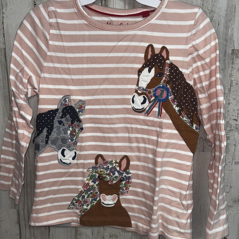 5/6 Striped Horse Top