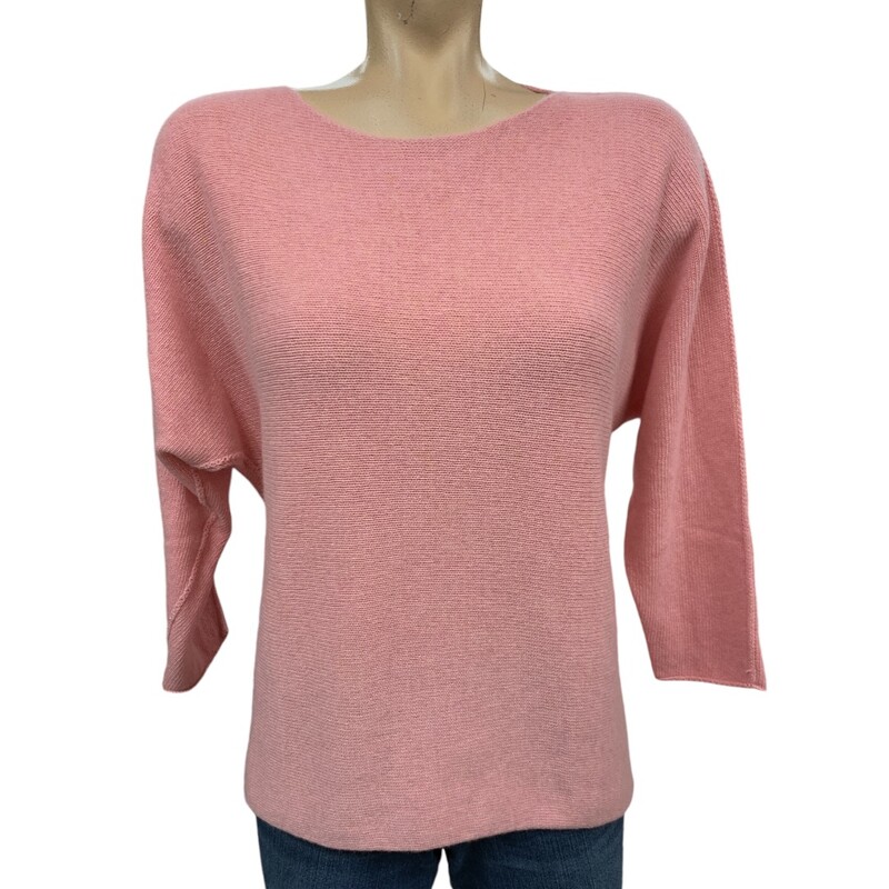 Cashmere Blend Italy Swtr, Pink, Size: S