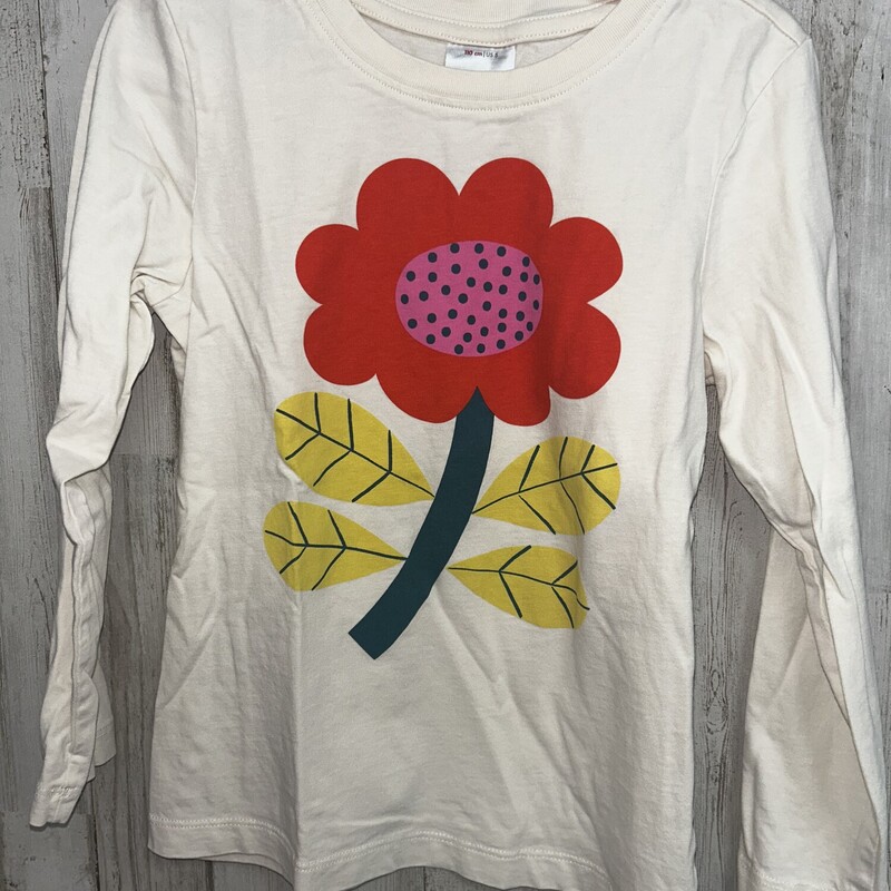 5 Beige Flower Longsleeve