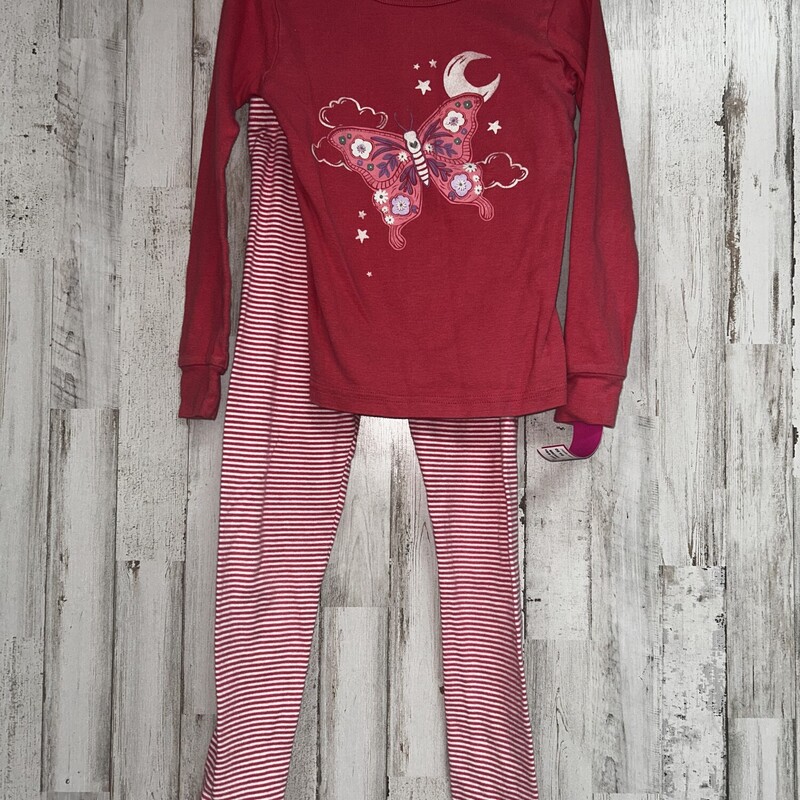 6 2pc Mauve Butterfly Pjs