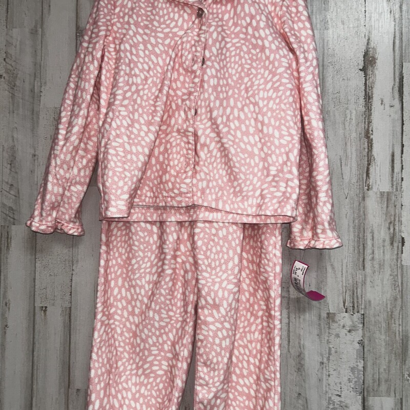 5T 2pc Pink Spotted Pjs