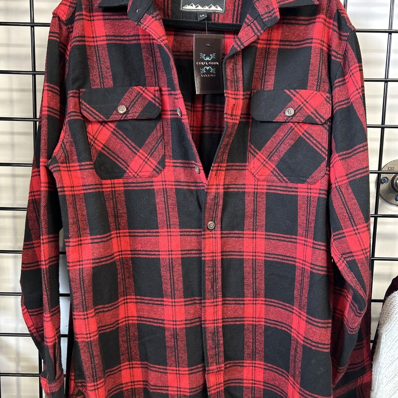 Jachs New York, Plaid, Size: L