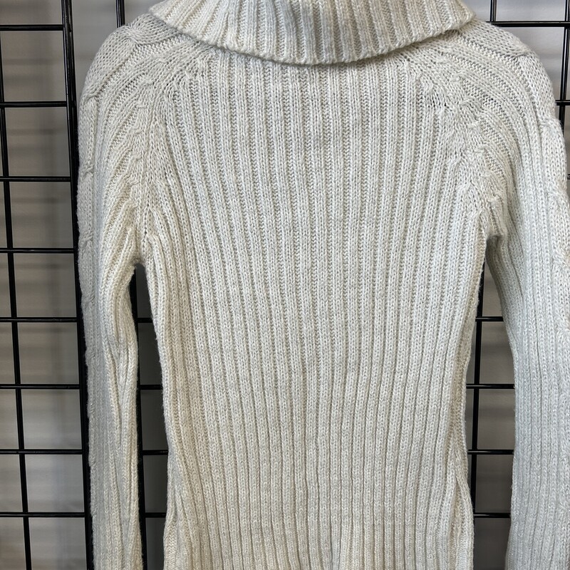 Suzy Shier Knit, Whi/sil, Size: M