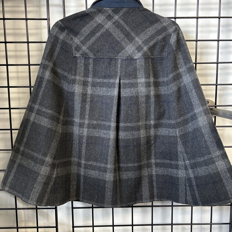 Kookai  Cape, Plaid, Size: L