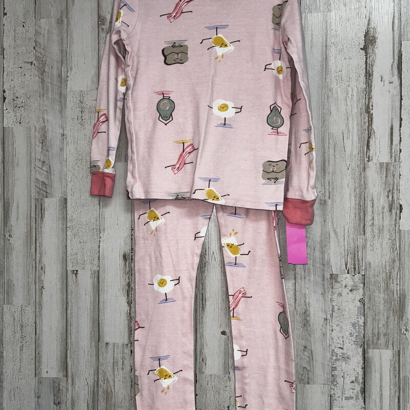 7 2pc Pink Breakfast Pjs