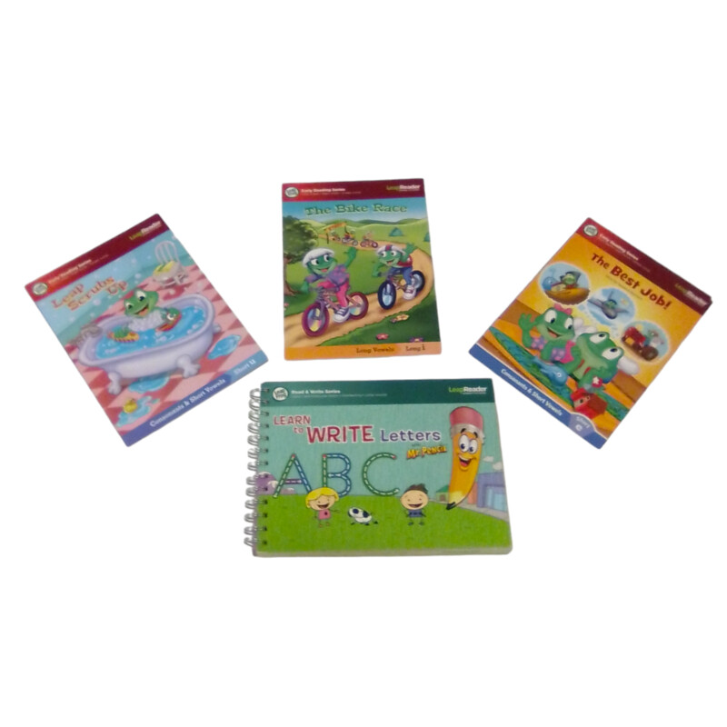 4pc Leap Reader Books