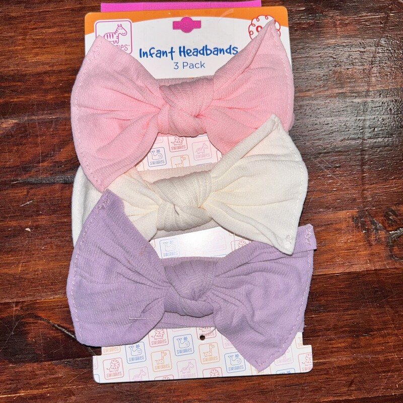 3pk Infant Headbands