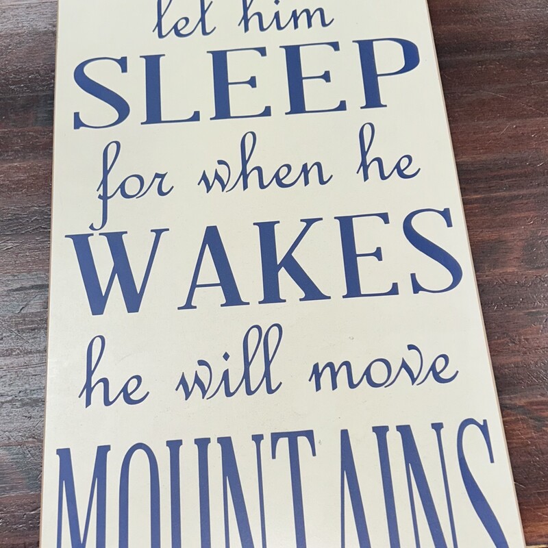 He Will Move Mountains Wa, Tan, Size: B-Gear