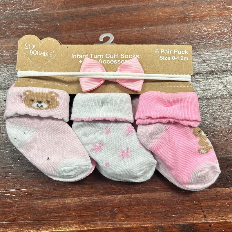 Infant Socks 6pk