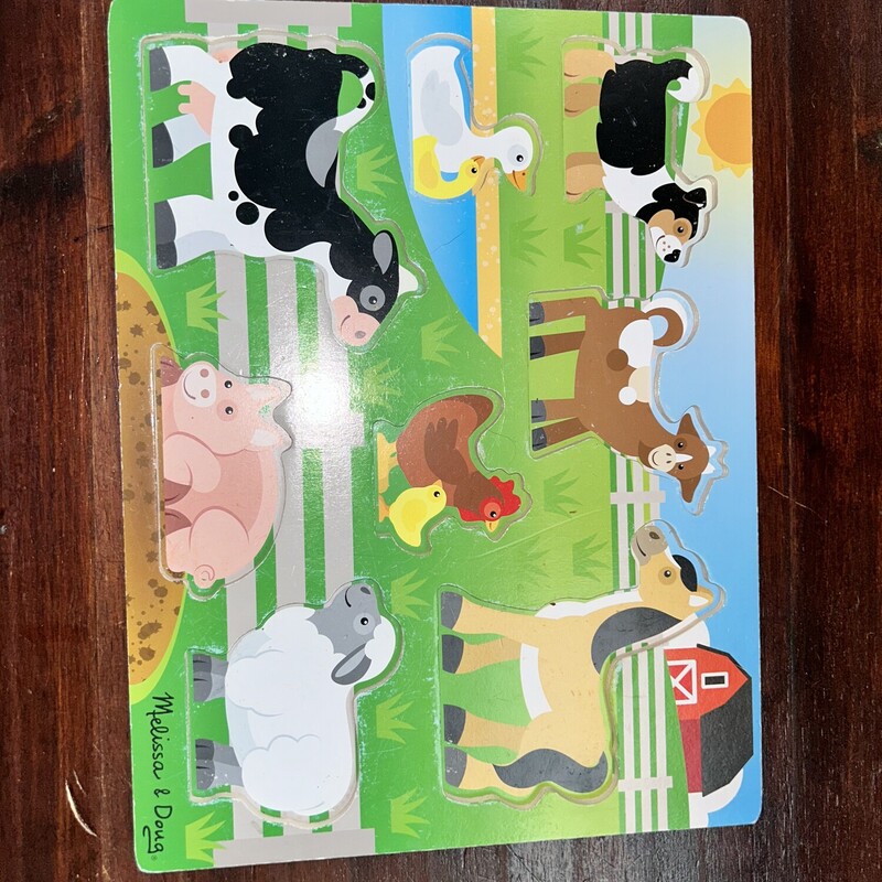 Farm Animal Wooden Puzzle