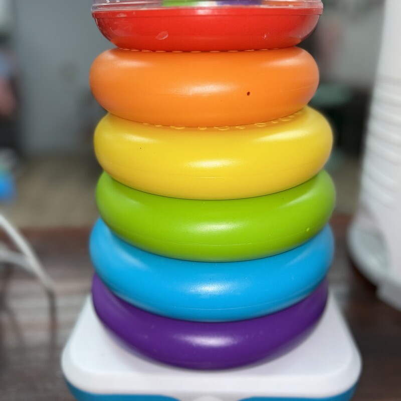 Plastic Ring Stacking Toy